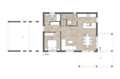 4-Zimmer-Haus kaufen in Amstetten – 129 m², € 182.300 – Bild 5 von 9