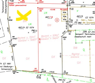 Grundstück kaufen in Neunkirchen – 1 259 m², € 135.000 – Bild 2 von 2