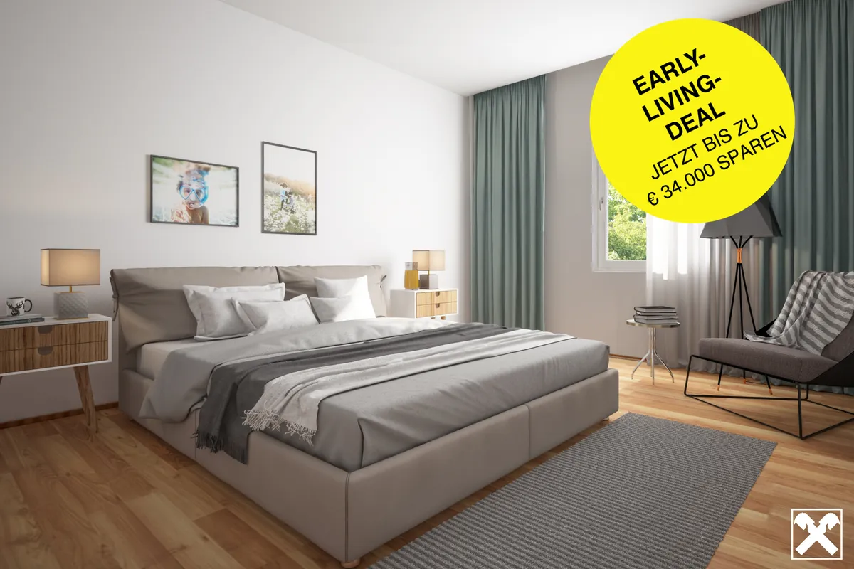Preis angepasst - Gemütliche 3-Zimmer Wohnung mit Balkon- ideal für Paare und Familien - Ansicht 3