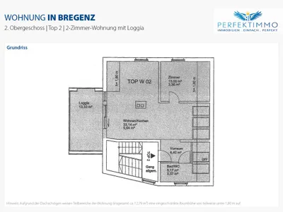 2-Zimmer-Wohnung mieten in Bregenz – 64,73 m², € 1.350 – Bild 6 von 6