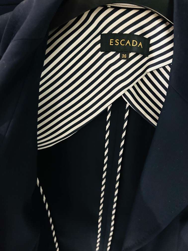 Escada Hosenanzug Gr sold 36 schwarz