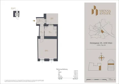 1-Zimmer-Wohnung kaufen in Wien – 43,75 m², € 179.000 – Bild 9 von 9
