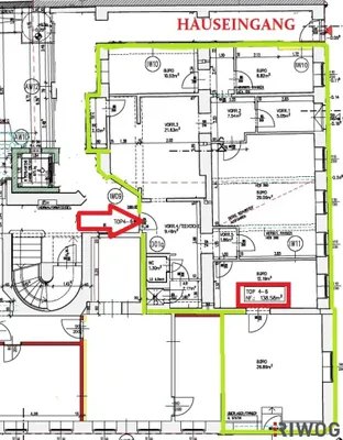 5-Zimmer-Gewerbeimmobilie kaufen in Wien – 139 m², € 220.000 – Bild 7 von 7
