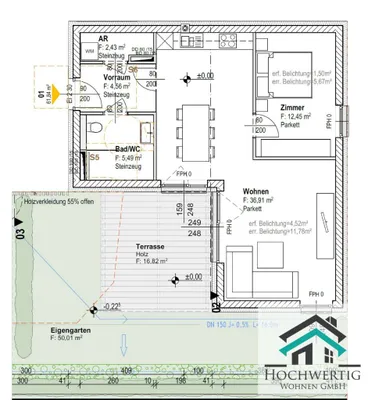 2-Zimmer-Wohnung kaufen in Graz – 61,84 m², € 349.990 – Bild 9 von 9