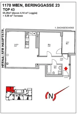 Wohnung kaufen in Wien – 69,28 m², € 379.000 – Bild 17 von 18