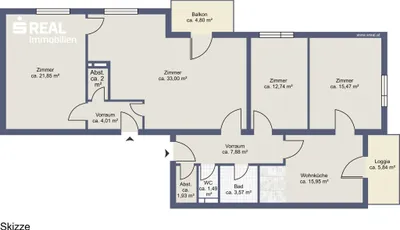 Wohnung kaufen in Graz – 120 m², € 270.000 – Bild 14 von 14