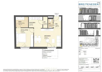 2-Zimmer-Wohnung kaufen in Wien – 53,5 m², € 375.000 – Bild 23 von 23