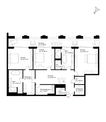 4-Zimmer-Wohnung kaufen in Wien – 226 m², € 6.998.000 – Bild 17 von 19