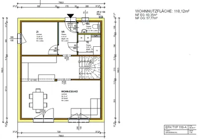 Haus kaufen in Melk – 118 m², € 159.900 – Bild 2 von 3