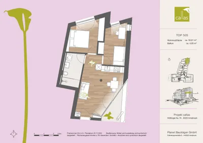 3-Zimmer-Wohnung kaufen in Innsbruck – 50,61 m², € 488.000 – Bild 8 von 8