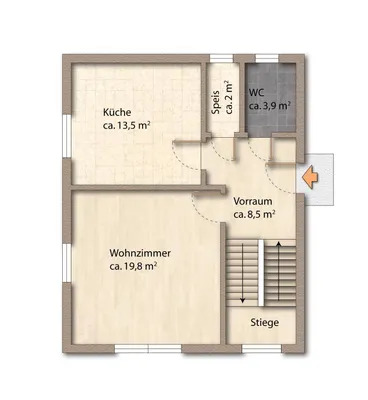 Haus kaufen in Hartberg-Fürstenfeld – 105 m², € 165.000 – Bild 10 von 25