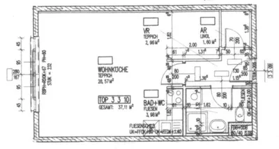 1-Zimmer-Wohnung mieten in Wien – 37 m², € 722 – Bild 9 von 9