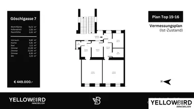 6-Zimmer-Wohnung kaufen in Wien – 78,72 m², € 449.000 – Bild 15 von 15
