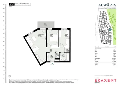 3-Zimmer-Wohnung mieten in Wien – 65,48 m², € 1.680 – Bild 8 von 8