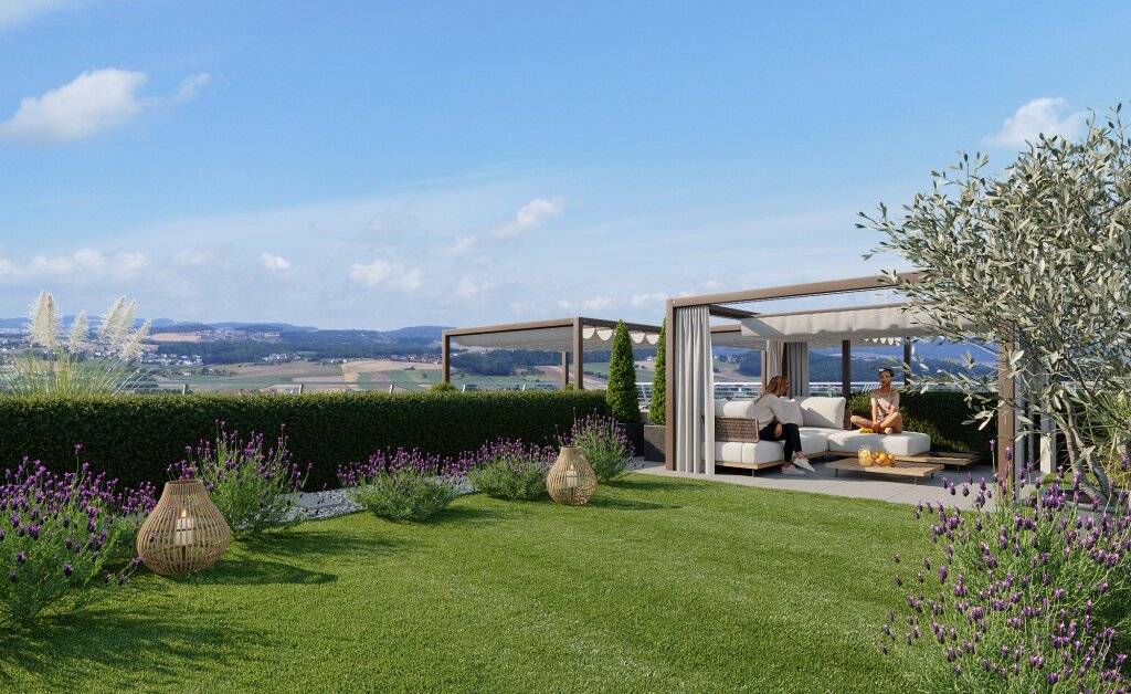 Sonniges Penthouse mit exklusivem Dachgarten & Südwest-Ausrichtung - TOP A08 - Ansicht 2