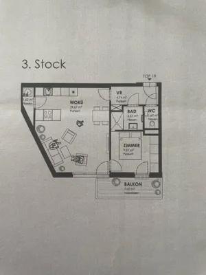 (reserviert) Single - Pärchenwohnung sucht Nachmieter – Bild 3
