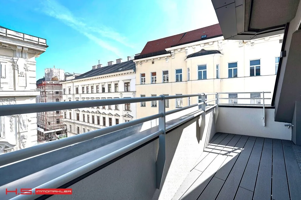 FAST 4. BEZ. - GENIALER DACHERSTBEZUG - LOGGIA - 2 ZIMMER - SONNIGER CITYBLICK - PERFEKTER GRUNDRISS - EIN HIGH END PROJEKT - Widok 2
