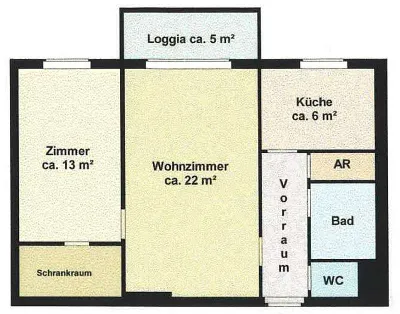 2-Zimmer-Wohnung mieten in Tulln – 60 m², € 950 – Bild 10 von 11