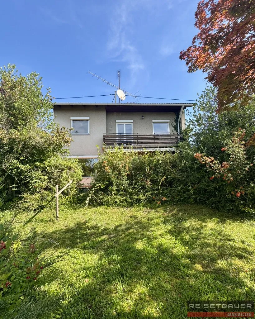Renovierungsbedürftiges Haus in sonniger und ruhiger Siedlungslage I Leonding - Ansicht 2
