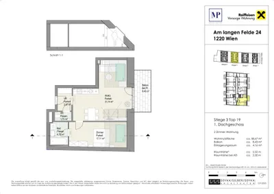 Immobilie kaufen in Wien – 58,67 m², € 363.600 – Bild 21 von 21