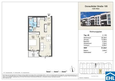 Immobilie kaufen in Wien – 51,31 m², € 268.450 – Bild 6 von 6
