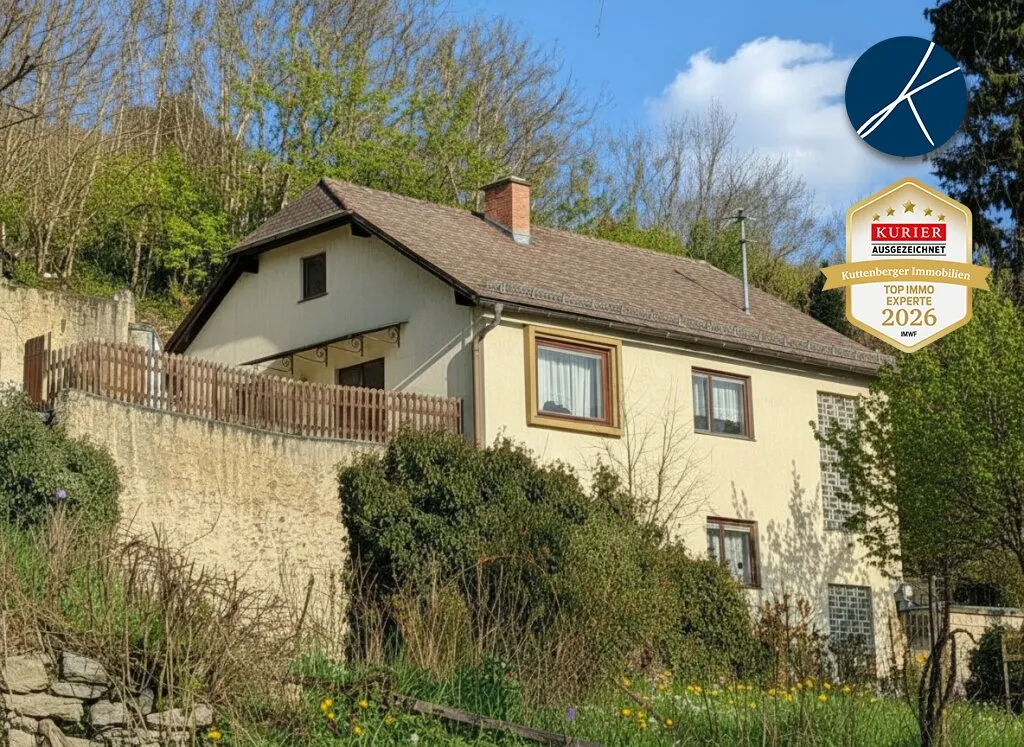 Aussichtslage in Stein: Haus mit Garten und viel Potenzial - Ansicht 2