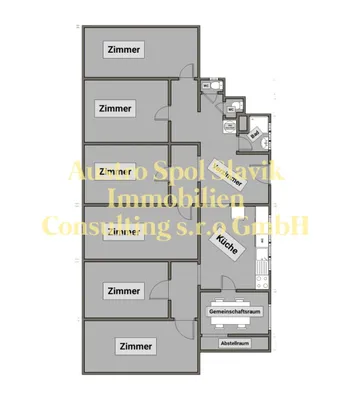 ERSTBEZUG - 5er od. 6er Studenten-WG ab ca. € 317/ Monat pro Student | MENZELGASSE 1160 WIEN – Bild 2