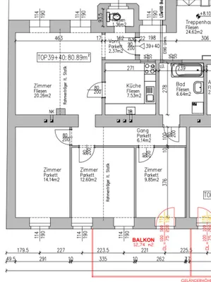 4-Zimmer-Wohnung kaufen in Wien – 80,89 m², € 419.000 – Bild 23 von 23