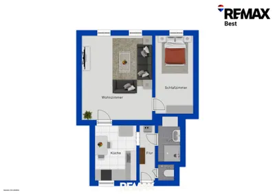 2-Zimmer-Wohnung kaufen in Wien – 50 m², € 159.000 – Bild 13 von 13