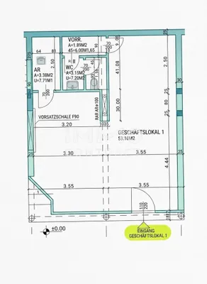 2-Zimmer-Gewerbeimmobilie mieten in Graz – 53 m², € 889 – Bild 5 von 5