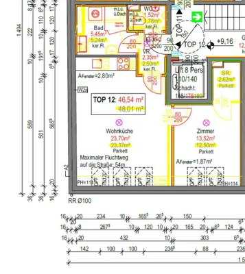 2-Zimmer-Wohnung kaufen in Wien – 46,54 m², € 232.700 – Bild 14 von 14