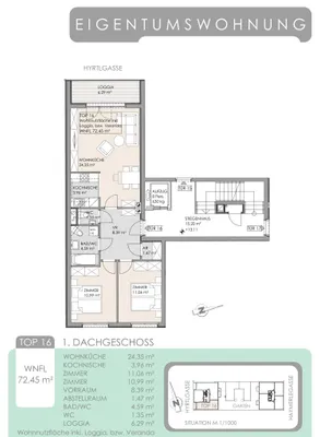 3-Zimmer-Wohnung kaufen in Wien – 66,16 m², € 439.000 – Bild 25 von 25
