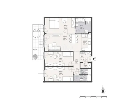 4-Zimmer-Wohnung kaufen in Wien – 99,05 m², € 604.000 – Bild 11 von 11
