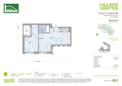 2-Zimmer-Wohnung mieten in Wien – 54,29 m², € 1.149 – Bild 22 von 22