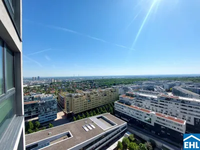 16.OG im MYSKY: 2-Zimmer-Wohnung mit Balkon und sensationellem Weitblick! – Bild 2