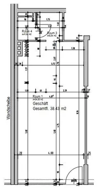Gewerbeimmobilie mieten in Wels – 38 m², € 812 – Bild 4 von 4