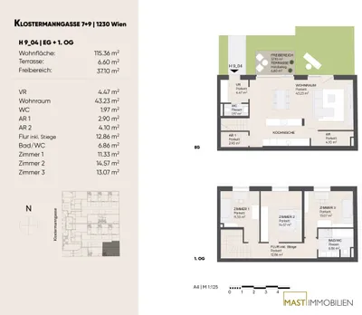 4-Zimmer-Wohnung kaufen in Wien – 115,36 m², € 649.000 – Bild 27 von 27