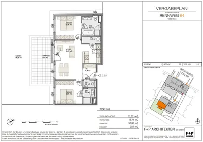 3-Zimmer-Wohnung mieten in Wien – 72,02 m², € 1.790 – Bild 15 von 16