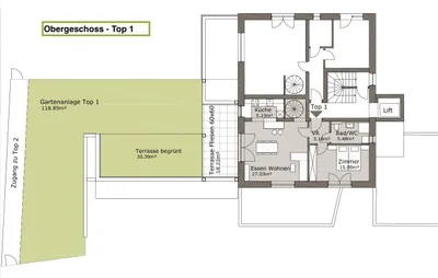 5-Zimmer-Wohnung kaufen in Graz – 100 m², € 535.000 – Bild 7 von 7