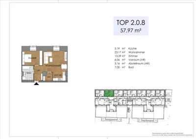 1-Zimmer-Wohnung kaufen in Bruck an der Leitha – 43,66 m², € 181.000 – Bild 13 von 46