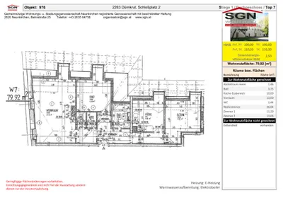 3-Zimmer-Wohnung mieten in Gänserndorf – 79,92 m², € 730 – Bild 9 von 9