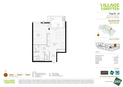 2-Zimmer-Wohnung kaufen in Wien – 56,67 m², € 419.000 – Bild 8 von 8
