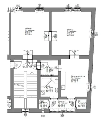3-Zimmer-Gewerbeimmobilie mieten in Graz – 107 m², € 1.044 – Bild 7 von 7