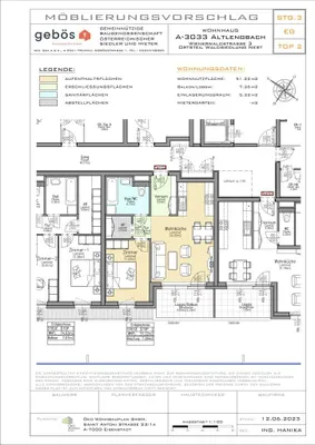 2-Zimmer-Wohnung mieten in Sankt Pölten Land – 51,22 m², € 547 – Bild 18 von 18