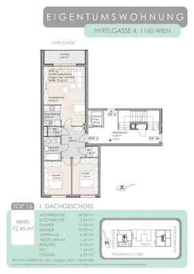 3-Zimmer-Wohnung kaufen in Wien – 72,45 m², € 439.000 – Bild 14 von 14