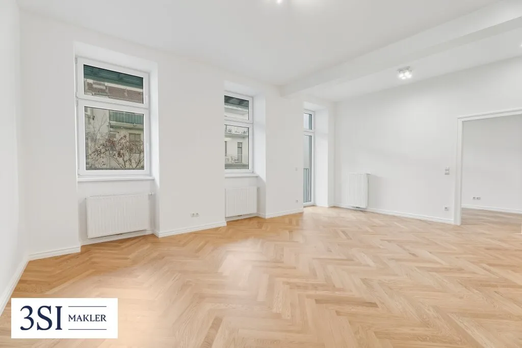 Helle 3-Zimmer-Wohnung im Altbau mit sonnigem Balkon - Ansicht 3