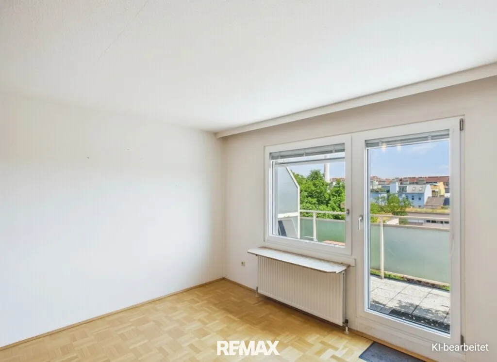 Helle 2-Zi.-DG-Wohnung in 1140 Wien mit 2 Terrassen (Ost & West) nahe Schönbrunn – pohled 2