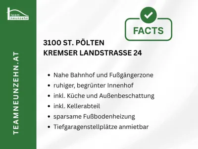 2-Zimmer-Wohnung mieten in Sankt Pölten – 46,94 m², € 760 – Bild 11 von 19