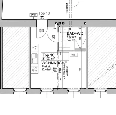 1-Zimmer-Wohnung kaufen in Wien – 21 m², € 130.000 – Bild 5 von 5
