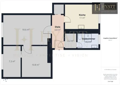2-Zimmer-Wohnung kaufen in Wien – 61,87 m², € 229.000 – Bild 14 von 14